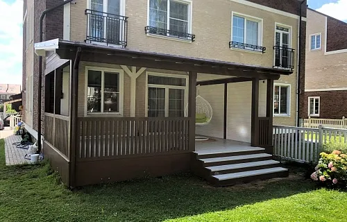 ВЕРАНДА К ДОМУ РОСИНКА — Фото 2