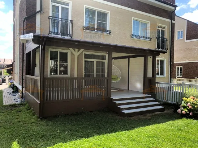 ВЕРАНДА К ДОМУ РОСИНКА — Фото 2