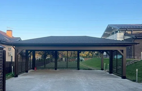 Навес для трех машин ЛАДЬЯ — Фото 11