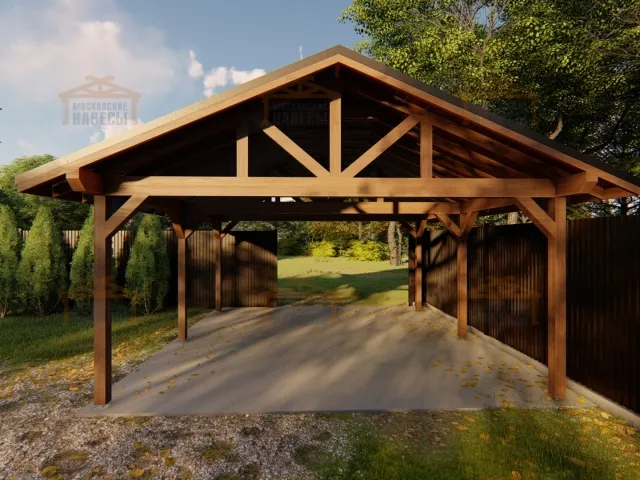 Навес для автомобилей КОРОЛЕВ — Фото 5