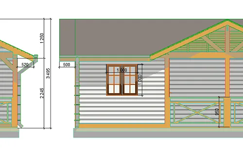 НАВЕС-БЕСЕДКА ФЕЛИКС — Фото 5