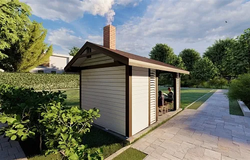 Навес для барбекю МИСТРАЛЬ — Фото 5