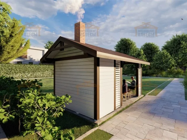 Навес для барбекю МИСТРАЛЬ — Фото 5