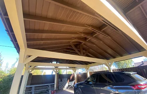 Деревянный навес РУБЛЕВСКИЙ — Фото 5