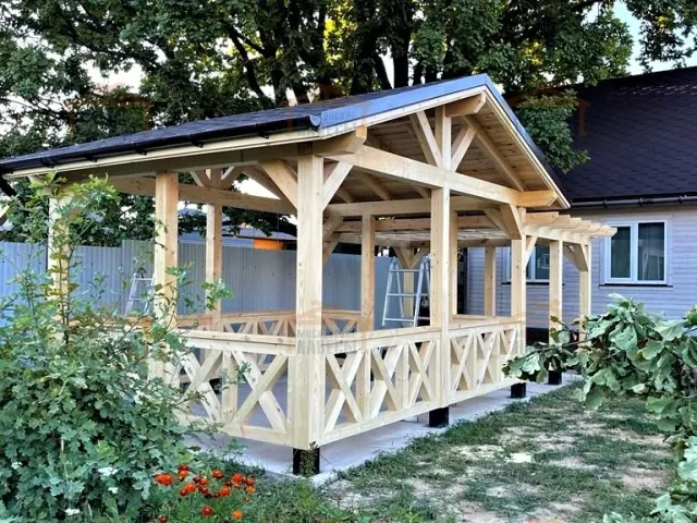 НАВЕС-БЕСЕДКА АДРИЯ — Фото 1