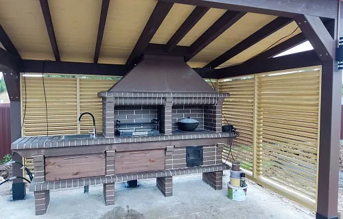 НАВЕС ДЛЯ БАРБЕКЮ ТВИД ПАРК — Фото 10