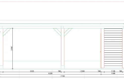 Навес с хозблоком ОРИОН — Фото 10