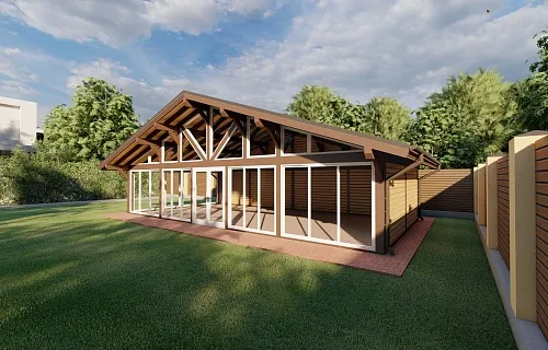 Застекленная беседка КОСМОС — Фото 4