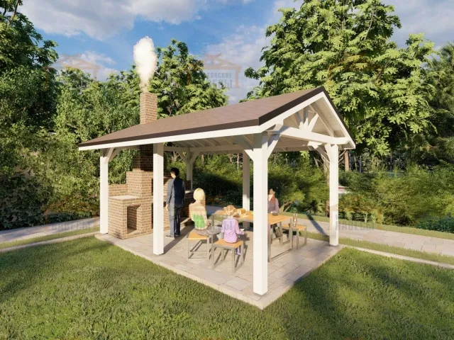 Навес для барбекю ПЕНСИЛЬВАНИЯ — Фото 4