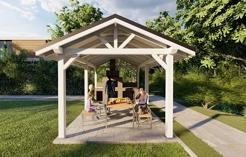 Навес для барбекю ПЕНСИЛЬВАНИЯ — Фото 2