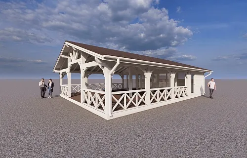 ЛЕТНЕЕ КАФЕ БРИГАНТИНА — Фото 11