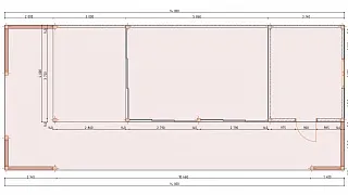 Застекленная беседка с хозблоком САКСОНИЯ 2.0 - миниатюра
