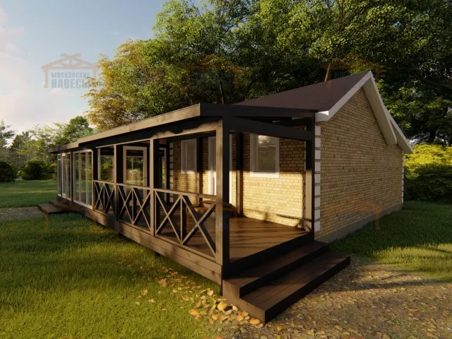 ВЕРАНДА К ДОМУ РЕЗИДЕНЦИЯ — Фото 5