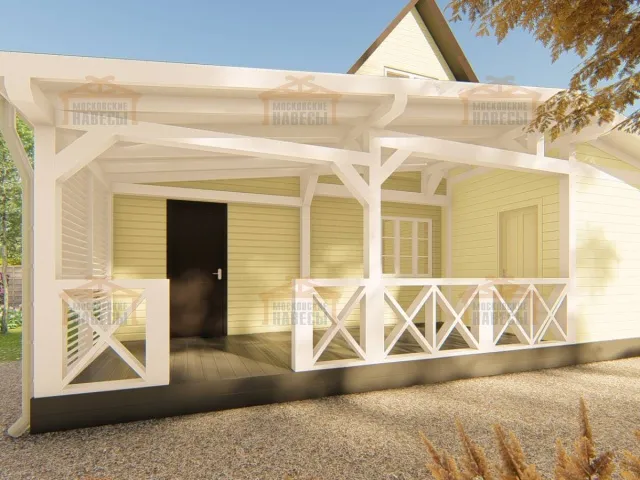 ВЕРАНДА К ДОМУ МАКСИМА — Фото 4