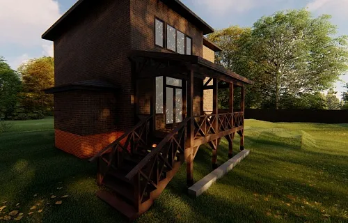 ВЕРАНДА К ДОМУ ЭРИДАН — Фото 4