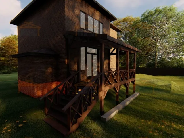 ВЕРАНДА К ДОМУ ЭРИДАН — Фото 4