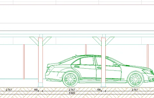 Деревянный навес РУБЛЕВСКИЙ — Фото 10
