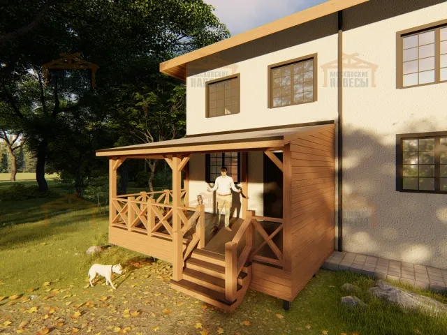 ВЕРАНДА К ДОМУ СОНАТА — Фото 2