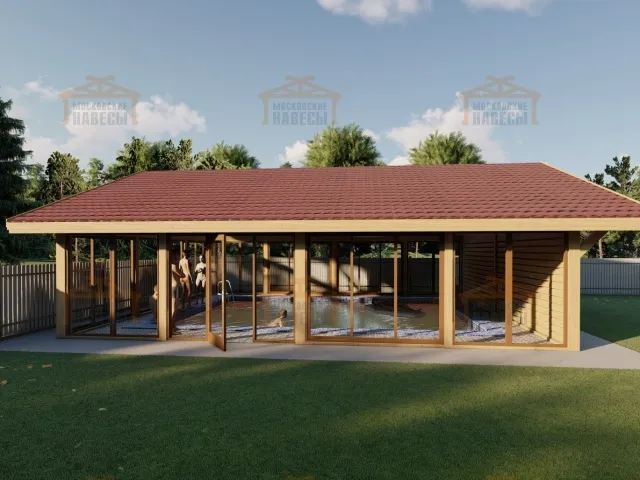 Застекленная беседка АКВАТОРИЯ — Фото 2