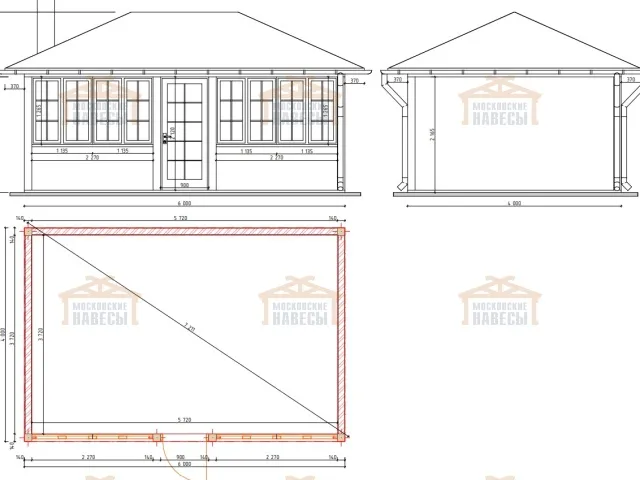 Застекленная беседка СУОМИ — Фото 5