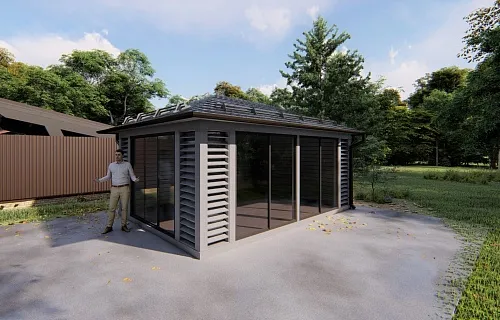 Застекленная беседка ЦЕЗАРЬ — Фото 6