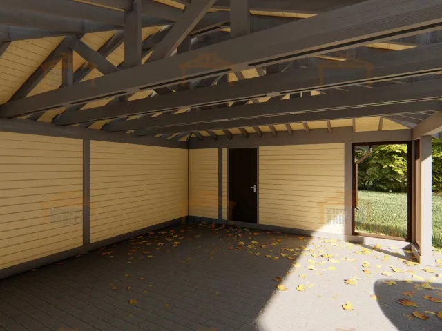 Навес-гараж БАЛТИК — Фото 3