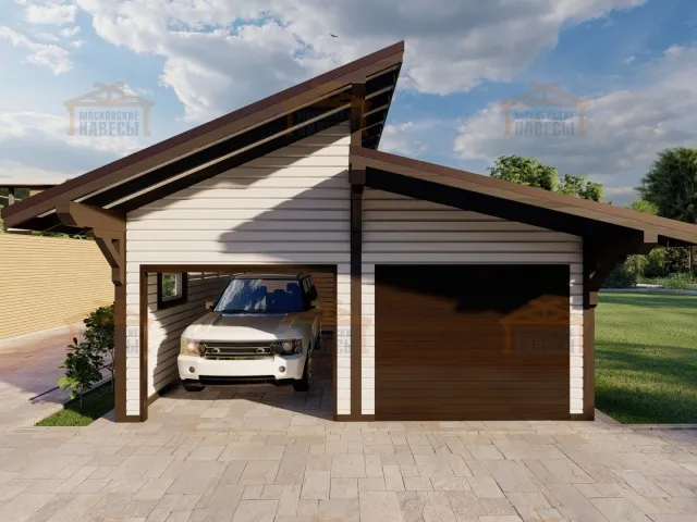 ГАРАЖ ДЛЯ ДВУХ АВТО СО ВТОРЫМ СВЕТОМ ФИЛАДЕЛЬФИЯ — Фото 7