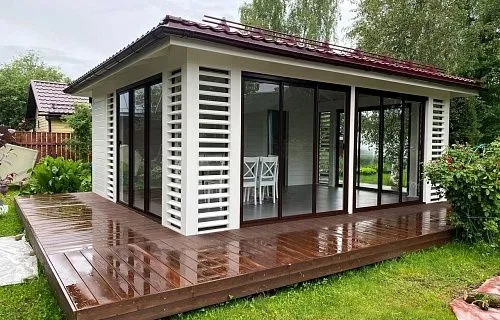 Застекленная беседка ФИОНА — Фото 1