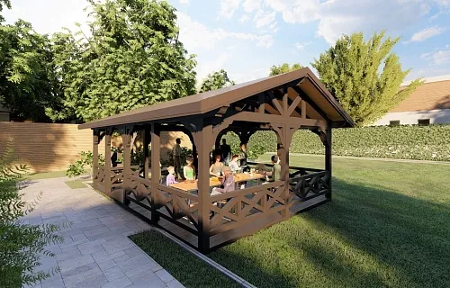 Навес для барбекю ЛУИЗИАНА — Фото 7