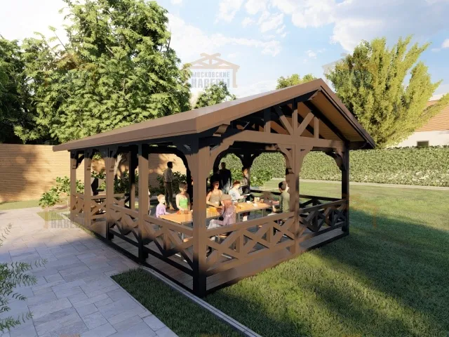 Навес для барбекю ЛУИЗИАНА — Фото 7