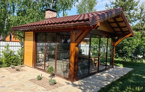 Застекленная беседка МОНТАНА — Фото 1
