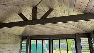 Застекленная беседка АНГЛИЙСКАЯ - миниатюра