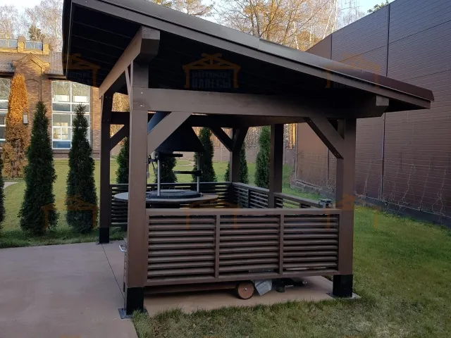 НАВЕС ДЛЯ БАРБЕКЮ ТВИД ПАРК — Фото 2