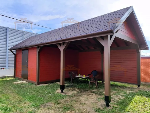 НАВЕС-БЕСЕДКА КАРПАТЫ 2.0 — Фото 2