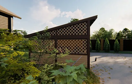 НАВЕС-БЕСЕДКА ГАРМОНИЯ — Фото 2