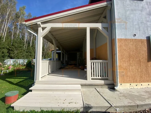 ДЕРЕВЯННАЯ ВЕРАНДА К ДОМУ ОМЕГА — Фото 3