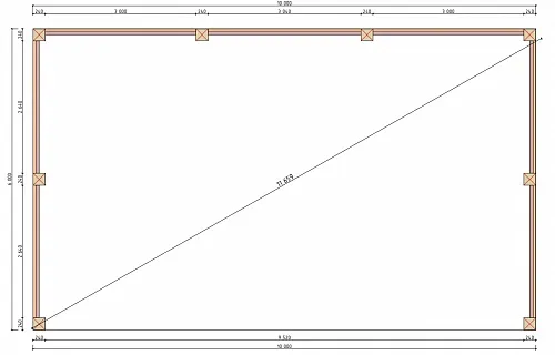 Навес для трех машин ЛАДЬЯ — Фото 8