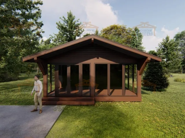 Застекленная беседка ЦЕНТУРИОН — Фото 4