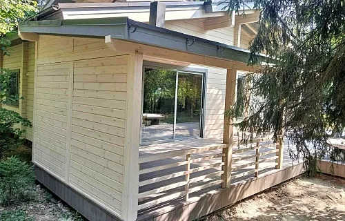 ВЕРАНДА-ТЕРРАСА К ДОМУ ЛЕТНЯЯ — Фото 4