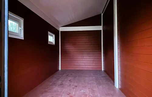 Навес для двух автомобилей с хозблоком БАВАРИЯ MAXI — Фото 9