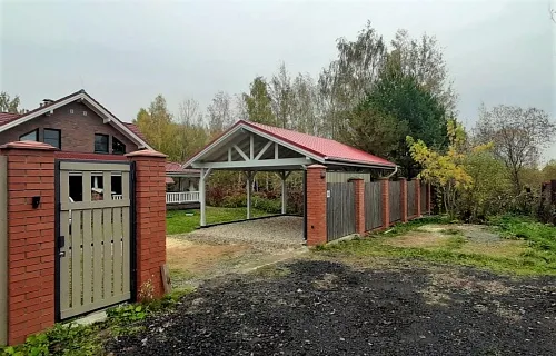 Навес для двух машин КАНТРИ — Фото 10