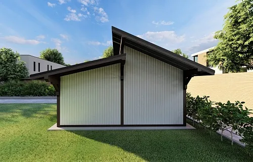 ГАРАЖ ДЛЯ ДВУХ АВТО СО ВТОРЫМ СВЕТОМ ФИЛАДЕЛЬФИЯ — Фото 5