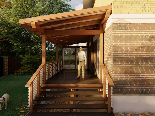 ВЕРАНДА К ДОМУ БРИСТОЛЬ — Фото 3