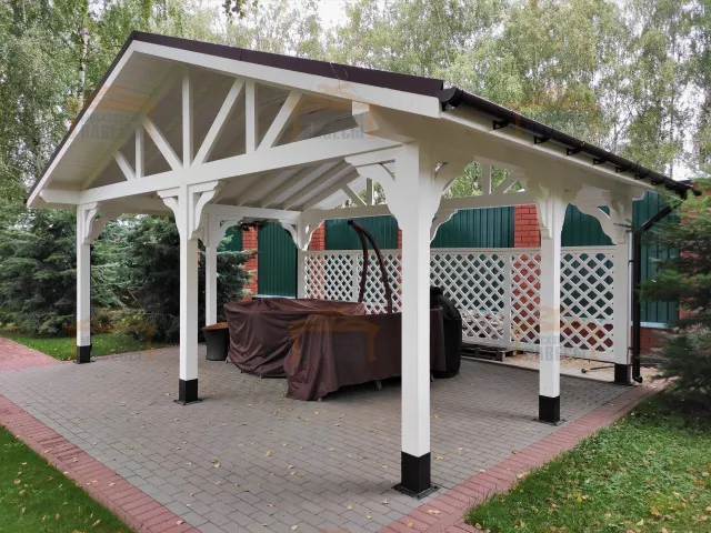 НАВЕС ДЛЯ БАРБЕКЮ ЭДЕМ 2 — Фото 2