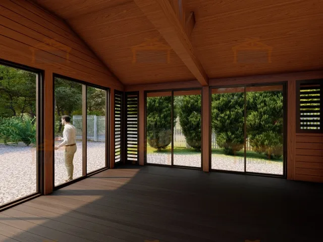 Застекленная беседка АНГЛИЙСКАЯ 2.0 — Фото 5