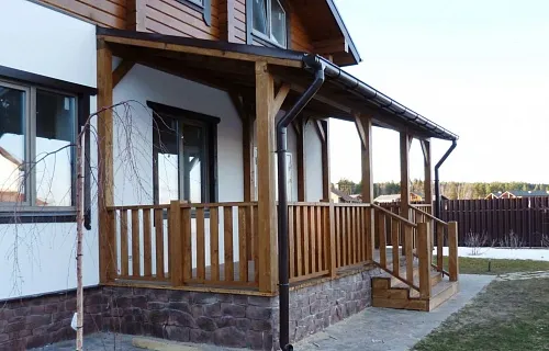 ВЕРАНДА К ДОМУ АЛЬФА — Фото 2