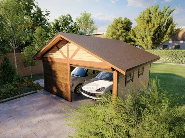 ГАРАЖ ДЛЯ ДВУХ АВТО ПАМИР — Фото 2