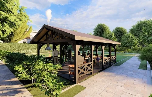 Навес для барбекю ЛУИЗИАНА — Фото 5