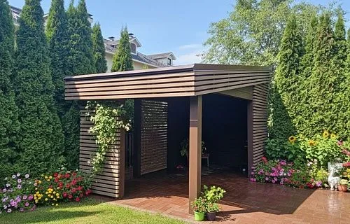 НАВЕС-БЕСЕДКА ЛАВАНДА — Фото 1