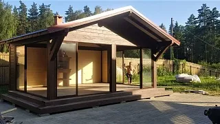 Застекленная беседка МОНТАНА 4.0 - миниатюра